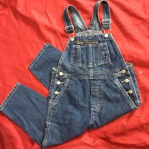 Denim Overalls